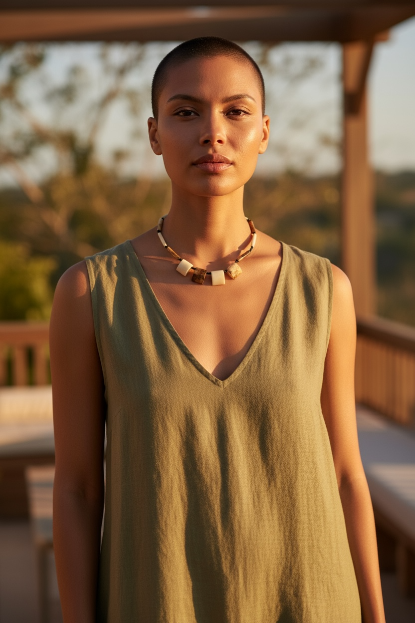 Handmade african necklace