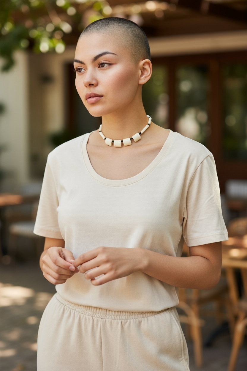 African handmade vintage necklace