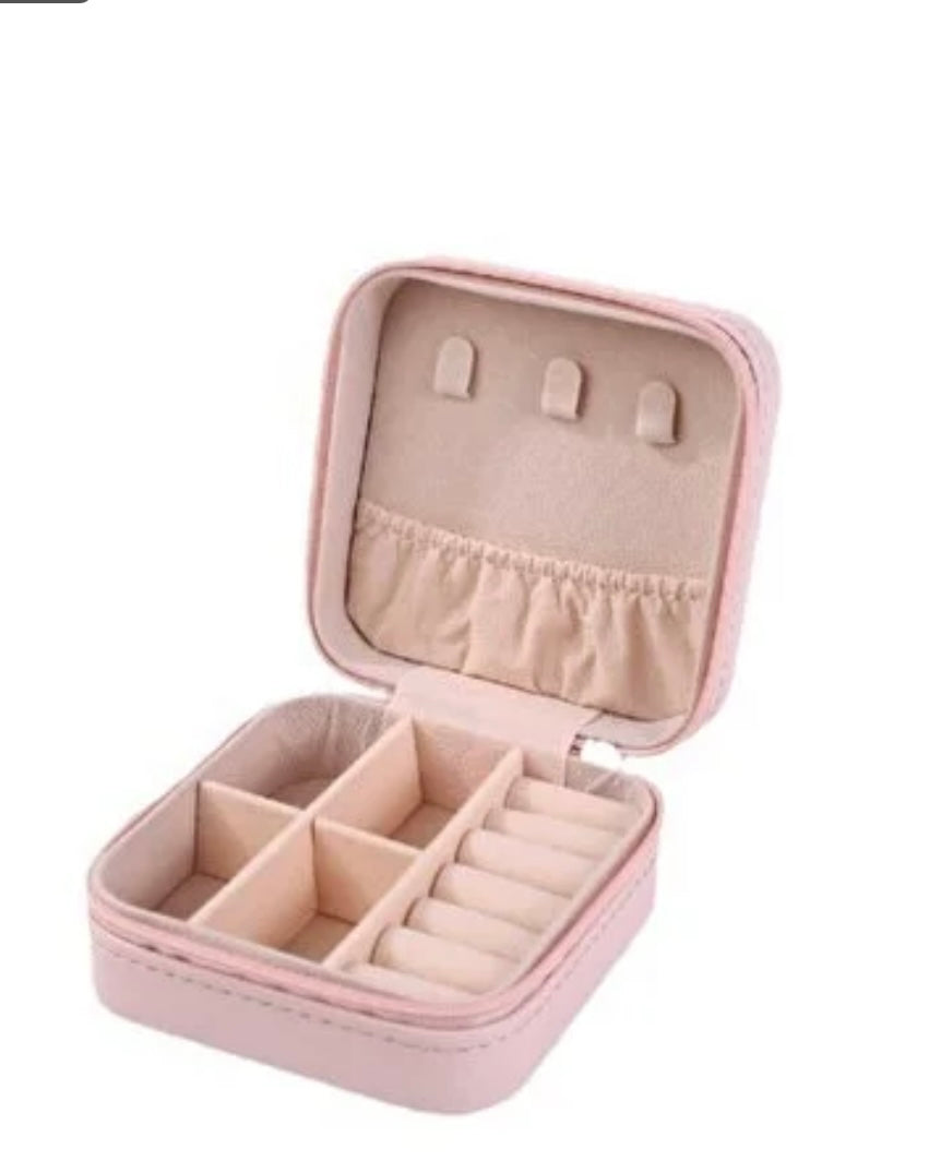 Pink jewelry box