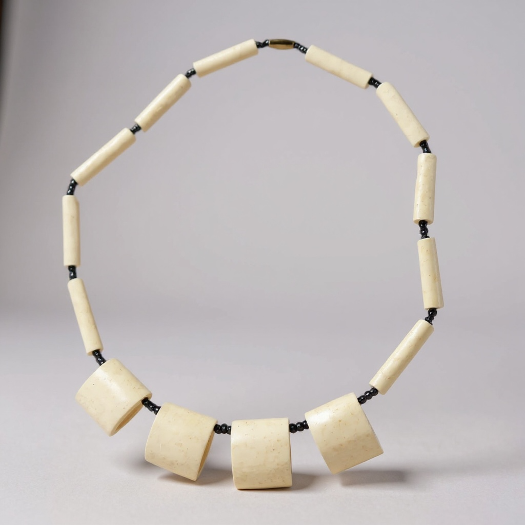 African handmade vintage necklace