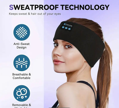 Wireless bluetooth eye mask
