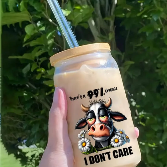I dont care drinking cup