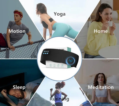 Wireless bluetooth eye mask