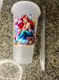 Princess Aerial plastic drinking cup